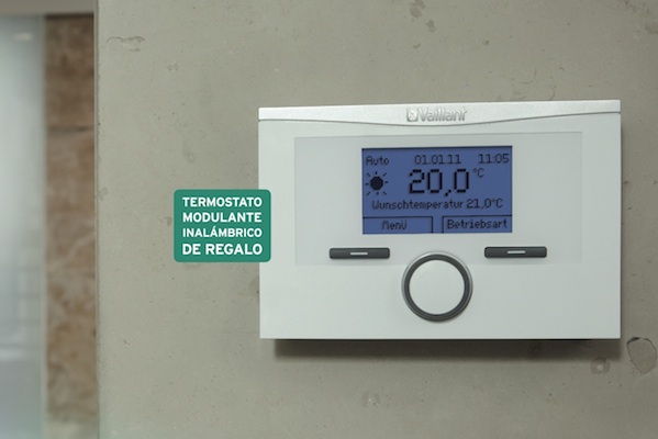Nueva campaña Vaillant con la promoción termostato modulante + calderas de  condensación