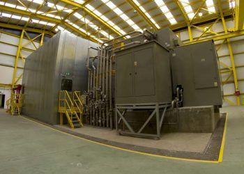 La planta de biomasa de Ence en Mérida alcanza su máxima potencia nominal, 20MW, y ya opera 24 horas