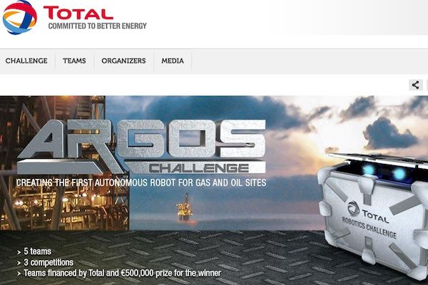 En el Desafío Argos, una competición internacional de robótica para petróleo y gas, participa el I+D+i español