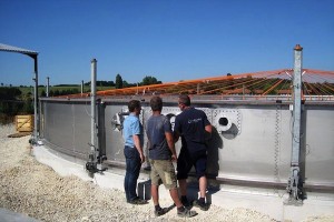 centro de biogas de Weltec