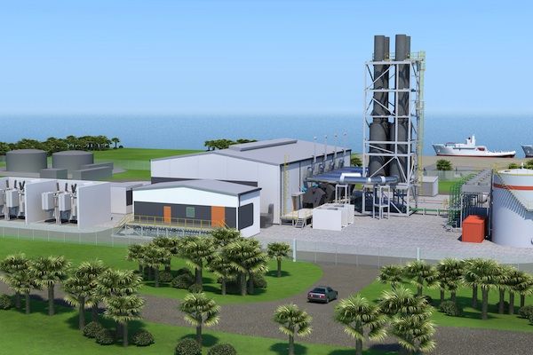 Wärtsilä central propano