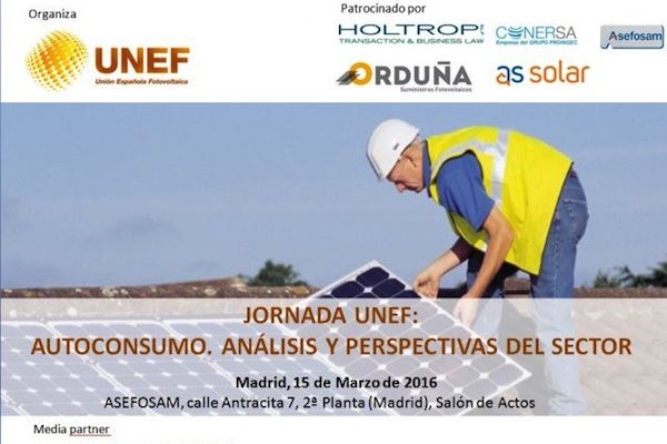 jornada unef autoconsumo