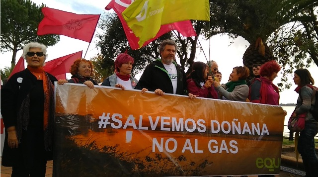 Gas en Doñana