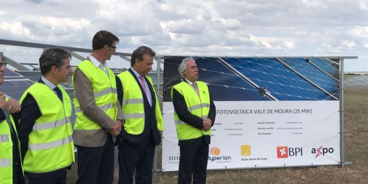 primera planta fotovoltaica sin subvenciones Évora Axpo