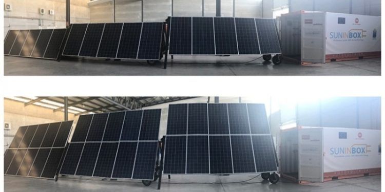 energía móvil 100% renovable SUNINBOX