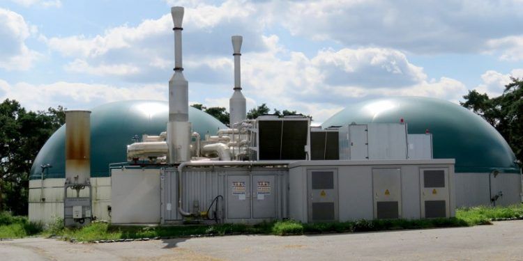 planta de biogás Weltec Biogas