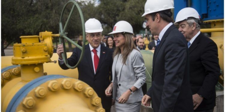 Envio gas natural argentino a Chile