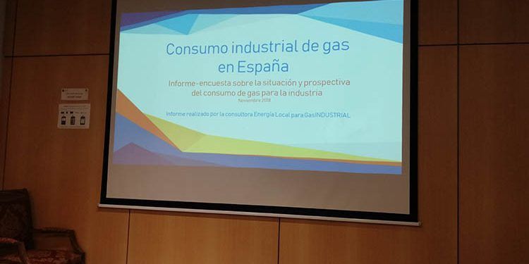 consumo industrial de gas