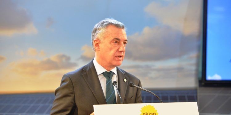 presentación del mayor parque solar fotovoltaico de Euskadi