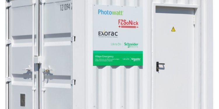 Schneider Electric energia de emergencia