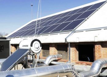 paneles solares en 51 edificios de Madrid