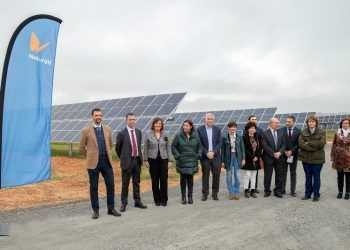 Visita institucional Castilla La-Mancha a la planta fotovoltaica La Nava Naturgy