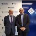 Neil Atkinson, izda, y Arcadio Gutiérrez durante el acto de presentación de "Oil 2019 - Analysis and Forecasts to 2024".