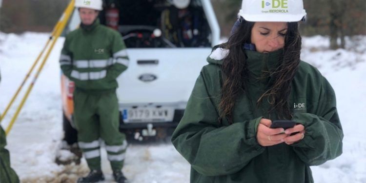 i-DE. Grupo Iberdrola. Trabajos de mantenimiento de redes.