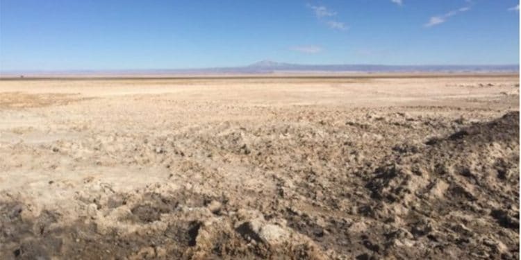 El desierto de Atacama convierte a Chile en el segundo mayor productor de litio del mundo.