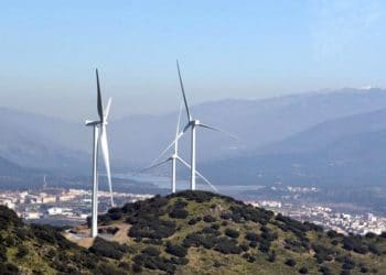 Parque eólico de Merengue, en la sierra del mismo nombre y en el término municipal de Plasencia. Está opertaivo desde febrero de 2019.