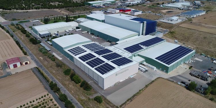 La instalación para autoconsumo industrial de EDF en Frinavarra