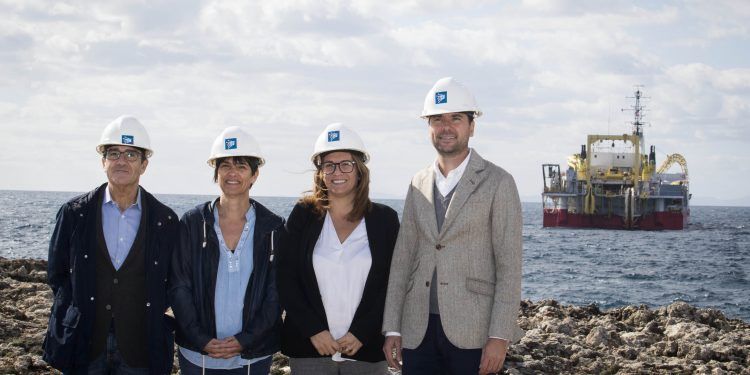 cable eléctrico entre Menorca y Mallorca