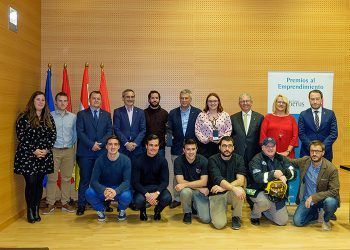 Participantes de la VI edición de los premios Emprende del Campus Iberus.