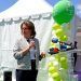 Teresa Ribera, ministra para la Transición Ecológica, inaugurando el VEM 2109.