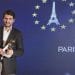 Henri Audidier, director de Saunier Duval en Francia, recogiendo el premio.