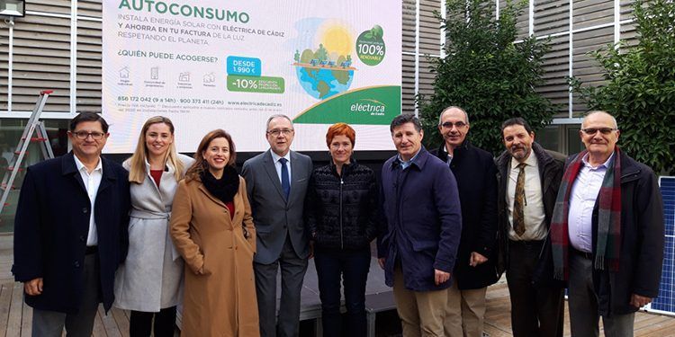 Presentación de la nueva línea de negocio de Eléctrica de Cádiz de autoconsumo fotovoltaico.