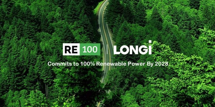 LONGi se suma a la iniciativa RE100 y esto es lo que propone
