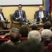 Juan Carlos Campo, Fernando Ferrando, Ignacio Aybar, Juan Carlos Aguilera y Manuel Rico. Jornada sobre Fotovoltaica en Asturias.