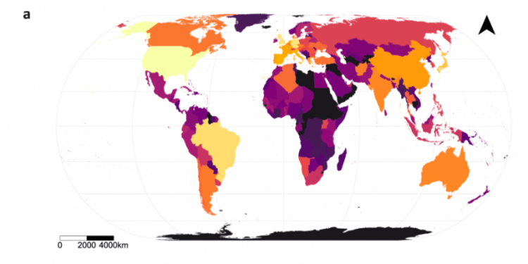 Este mapa muestra dónde se encuentran las plantas eólicas y solares de todo el mundo