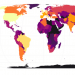Este mapa muestra dónde se encuentran las plantas eólicas y solares de todo el mundo