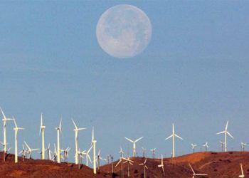 Parque eólico en el desierto de Mojave (EEUU). Foto: Reuters.