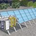Pozos virtuales de gas con equipos que incluyen paneles solares y electrolizadores de hidrógeno para producir metano sintético.