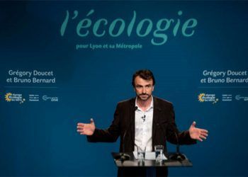 Grégory Doucet, nuevo alcalde de Lyon. Foto: Le Monde