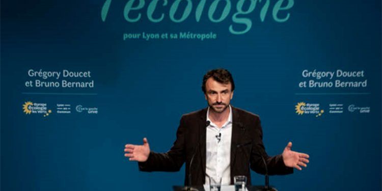 Grégory Doucet, nuevo alcalde de Lyon. Foto: Le Monde