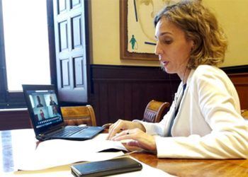 Consejera de Empresa y Conocimiento, Ángeles Chacón, de la Generalitat de Cataluña.