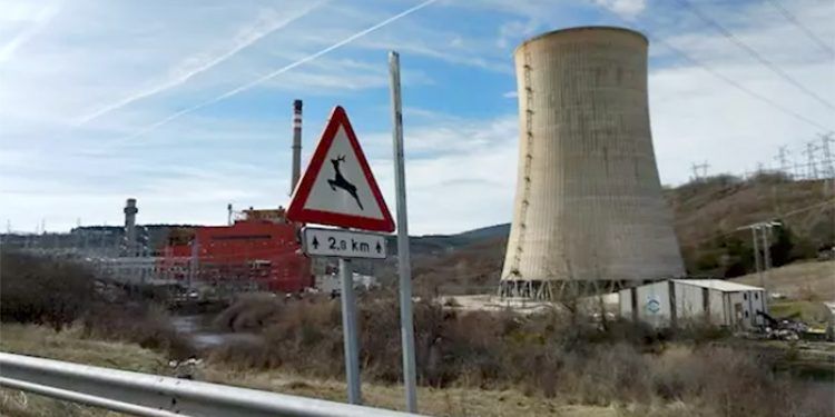 Central térmica de Velilla (Palencia) de Iberdrola. Foto: EuropaPress.
