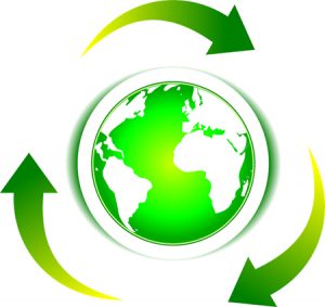 Materiales reciclados, uno de los pilares de la economía circular.