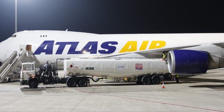 vuelo transoceánico con combustible sostenible