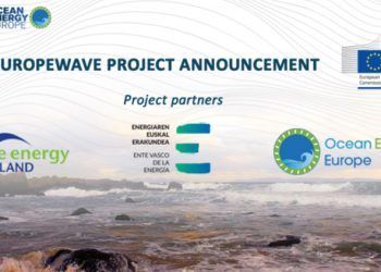 EuropaWave, el proyecto conjunto de BIMPE; Escocia y la Asociación Europea de las Energías Oceánicas.