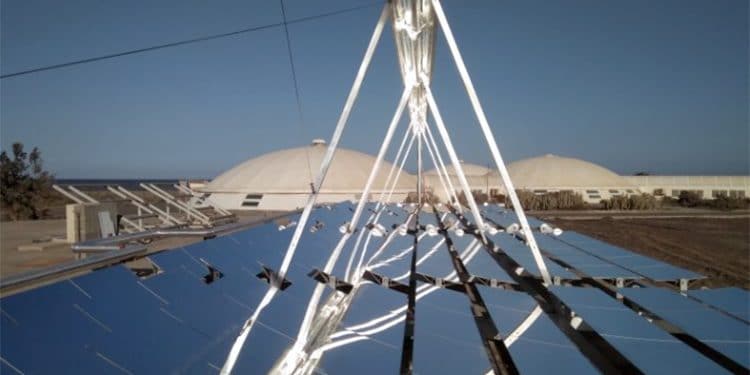 Instalación con módulo de Solatom.