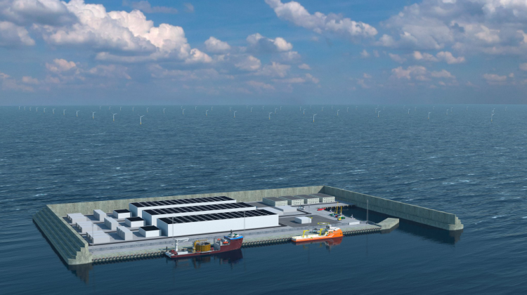 proyecto de islas de energía en el mar del norte