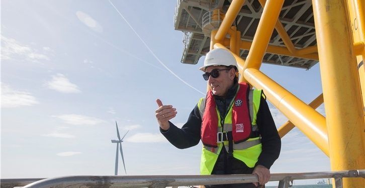 Iberdrola pacta tres proyectos eólico marinos en Irlanda