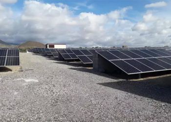 Planta fotovoltaica de Tenerife Sur. Foto: Europa Press.