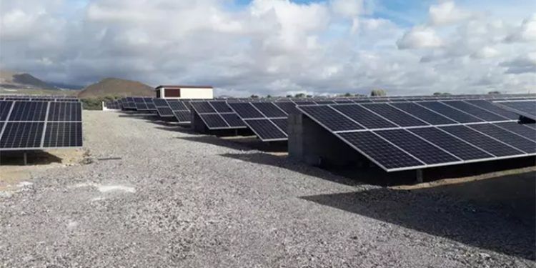 Planta fotovoltaica de Tenerife Sur. Foto: Europa Press.