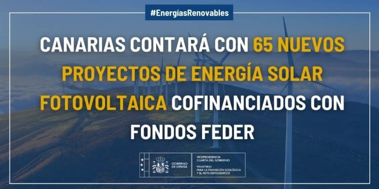 Canarias tendrá 65 nuevos parques fotovoltaicos
