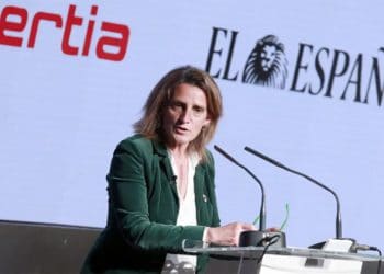 Teresa Ribera, vicepresidenta cuarta del Gobierno y ministra para la Transición Ecológica, durante su participación en Wake Up Spain!