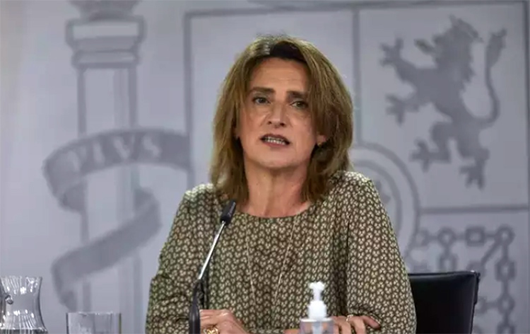 Teresa Ribera, vicepresidenta cuarta y ministra para la Transición Ecológica del Gobierno de España.