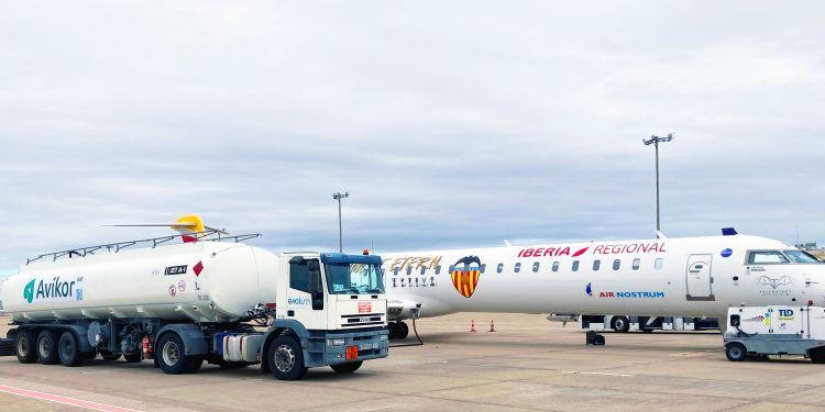 combustible sostenible de aviación