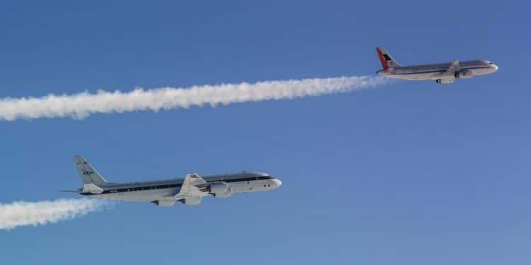 Este sistema permite reducir la contaminación de las estelas de condensación de los aviones
