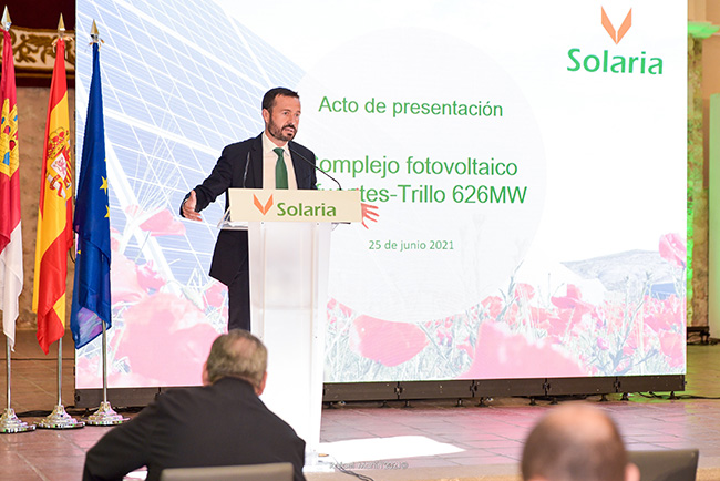 Intervención de José Luis Escudero, consejero de Desarrollo Sostenible.